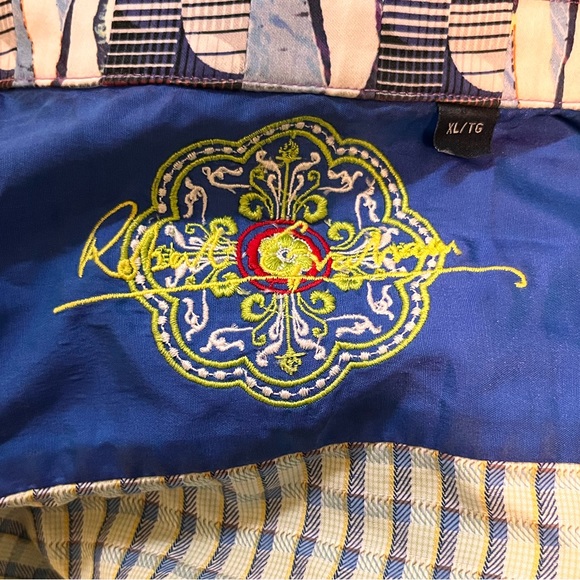 Robert Graham - Men’s XL - White & Blue - Classic Button-up Shirt - 100% Cotton - Picture 2 of 15